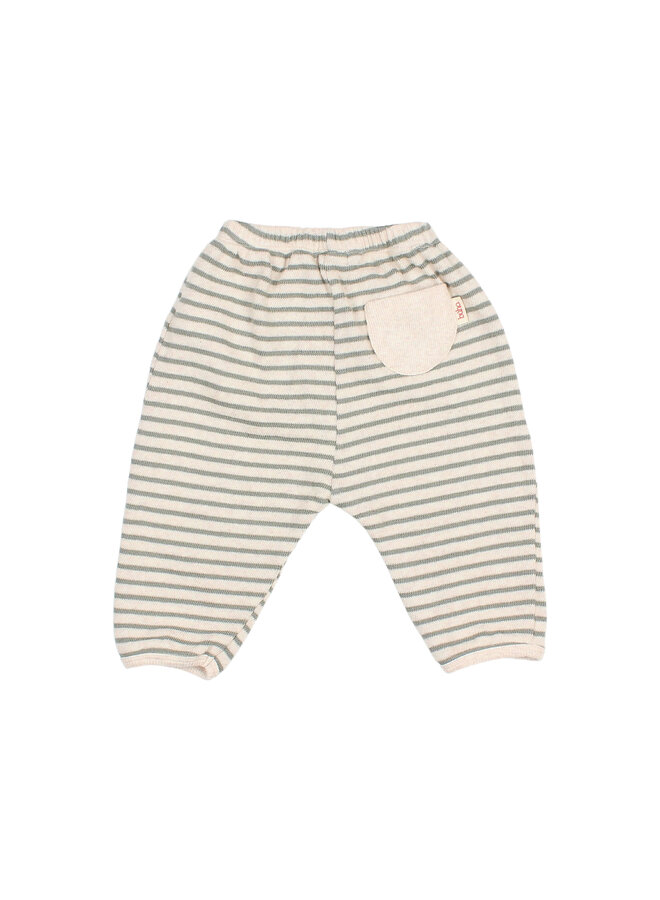 Buho | bb soft stripes pants | eucalyptus