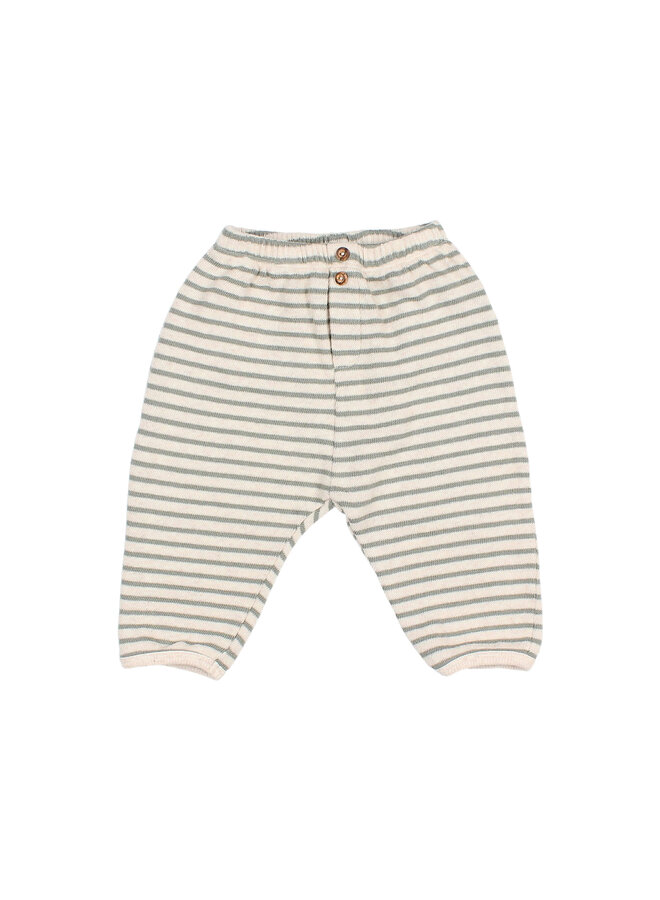 Buho | bb soft stripes pants | eucalyptus