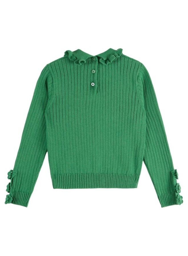 Emile et Ida | pullover coton | olive