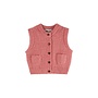 Emile et Ida | gilet sans manches doudou | blush