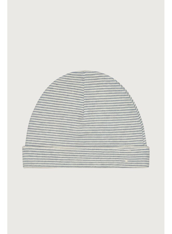 Gray Label | baby beanie gots | stone gray - cream