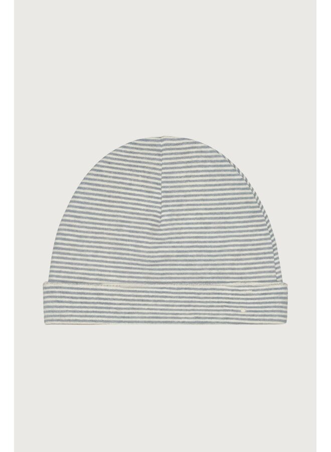 Gray Label | baby beanie gots | stone gray - cream