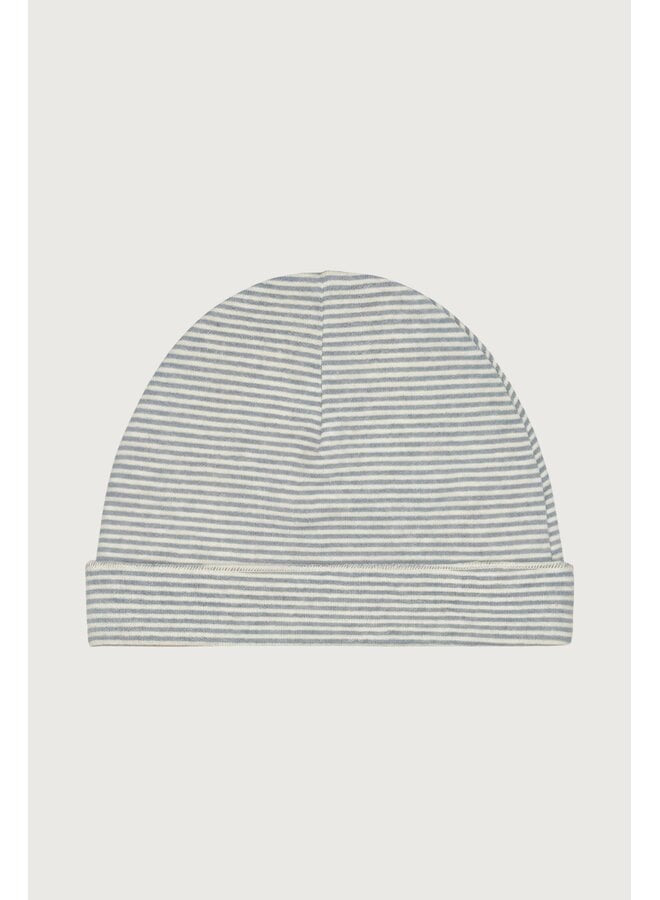 Gray Label | baby beanie gots | stone gray - cream