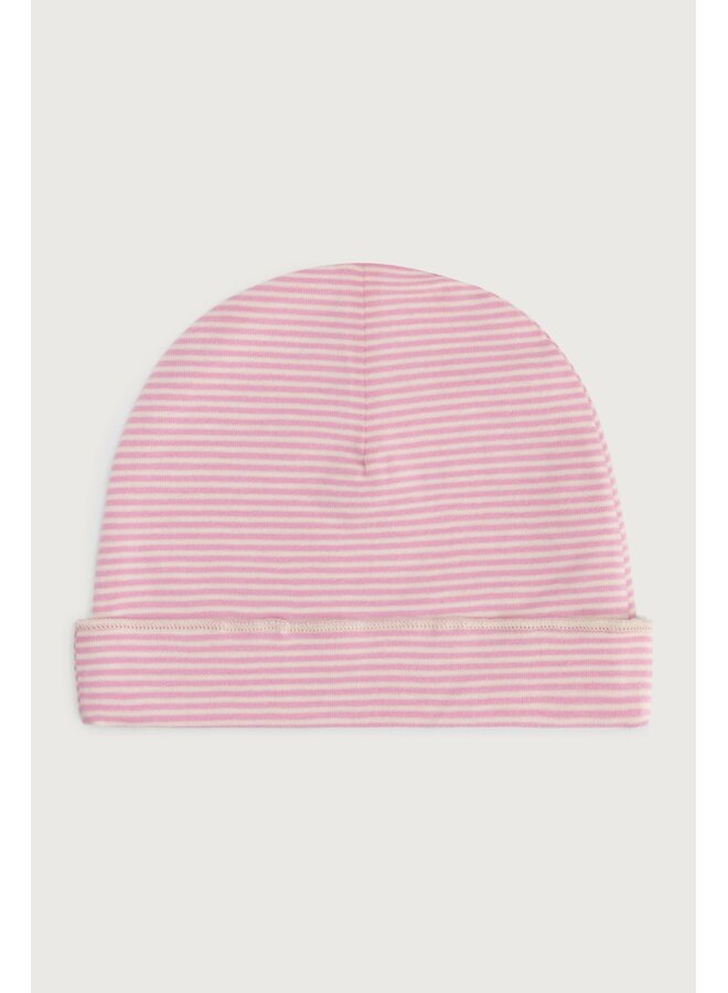 Gray Label | baby beanie gots | bubblegum - cream