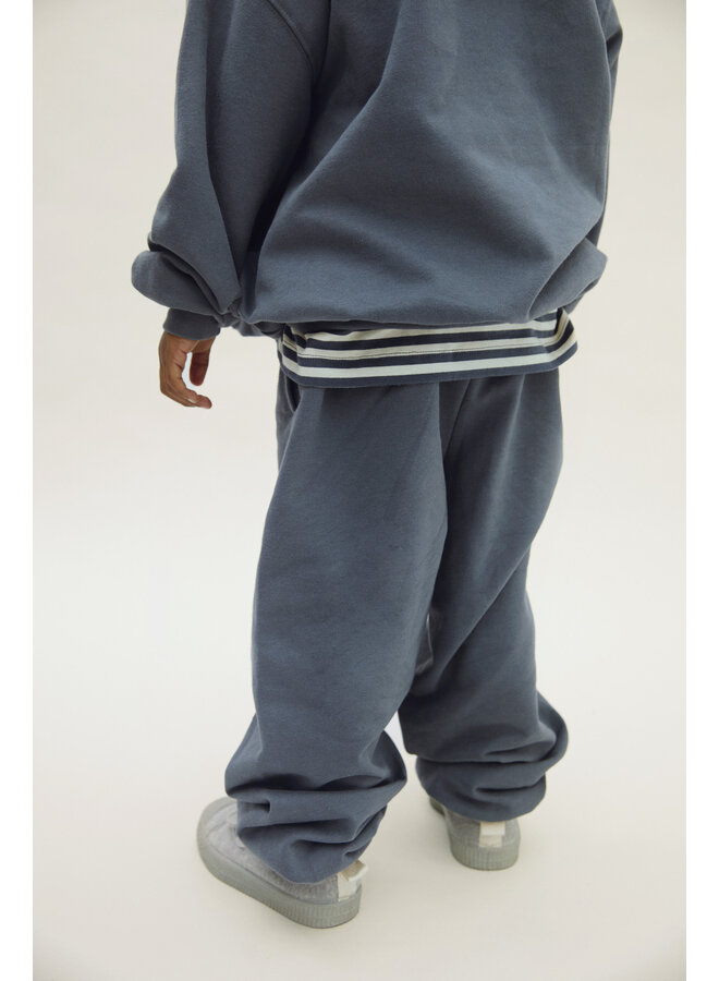 Gray Label | track pants gots | blue gray