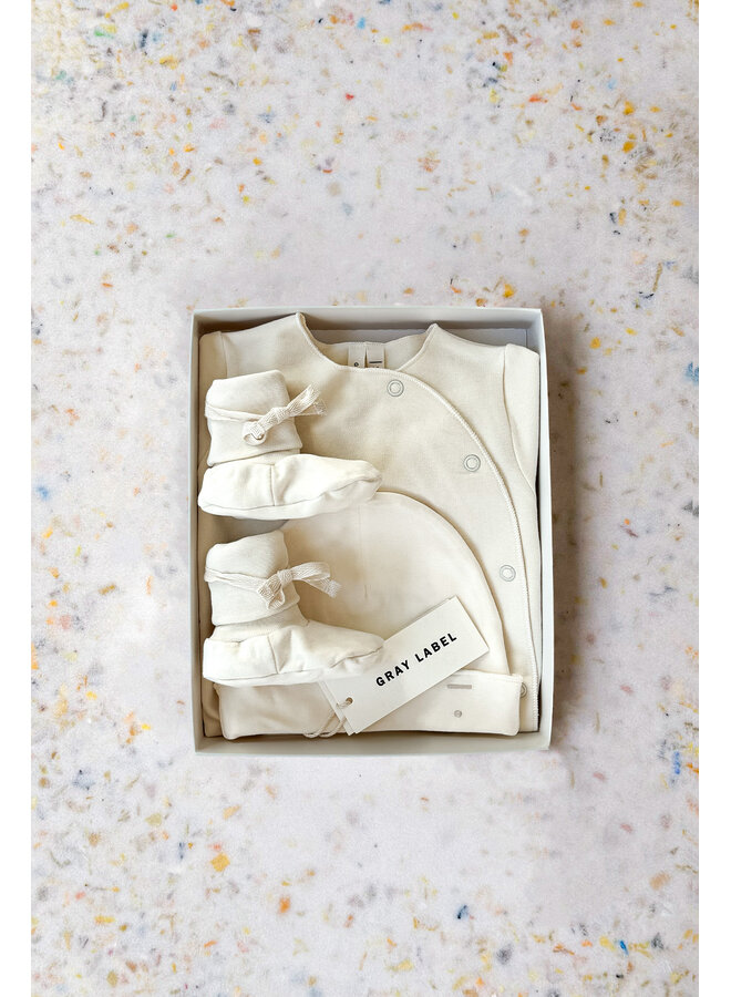 Gray Label | baby gift set | 2 | cream