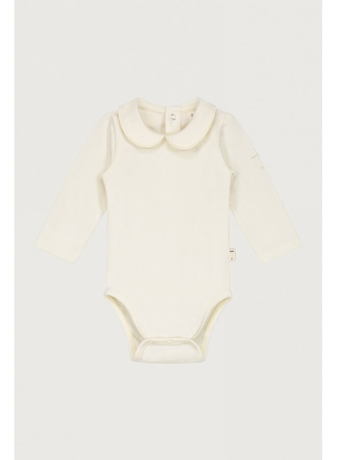 Gray Label | baby collar onesie gots | cream