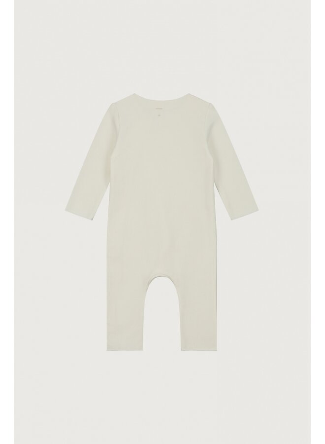 Gray Label | baby suit with snaps gots | cream