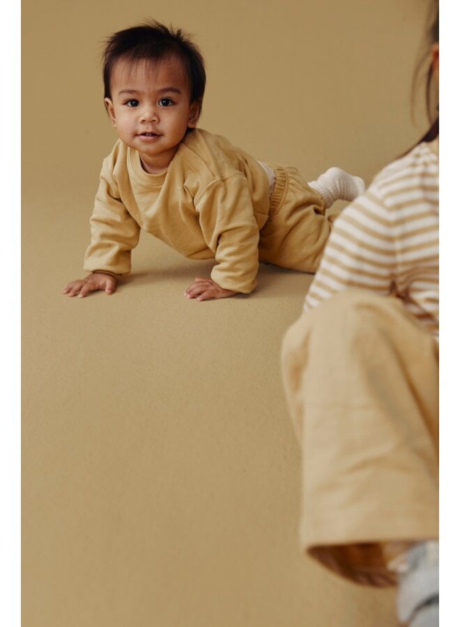 Gray Label | baby dropped shoulder sweater gots | cookie