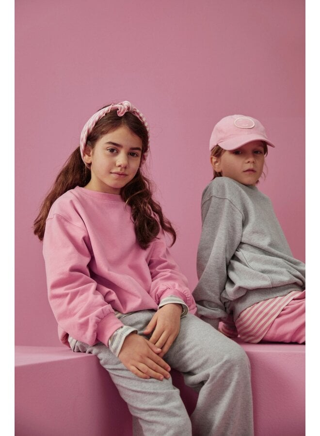 Gray Label | dropped shoulder sweater gots | bubblegum