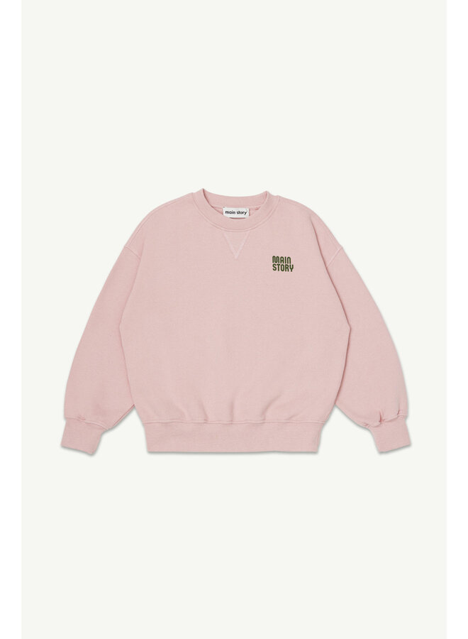Main Story | crew sweatshirt | bonbon fleece