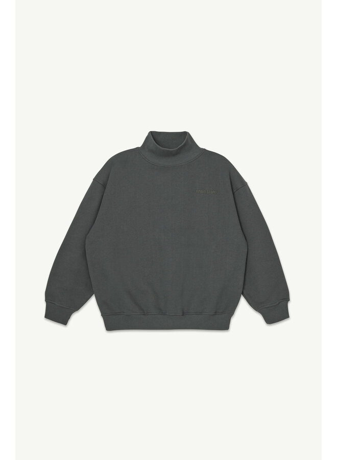 Main Story | funnel sweatshirt | asphalt fleece