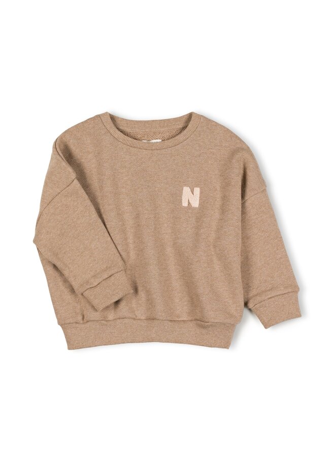 Nixnut | ol sweater | pebble