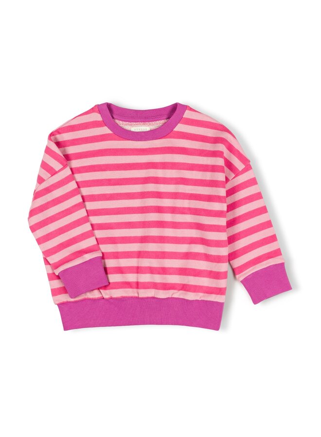 Nixnut | rel sweater | cherry stripe