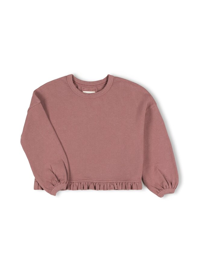 Nixnut | lo sweater | mauve