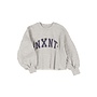 Nixnut | split sweater | grey
