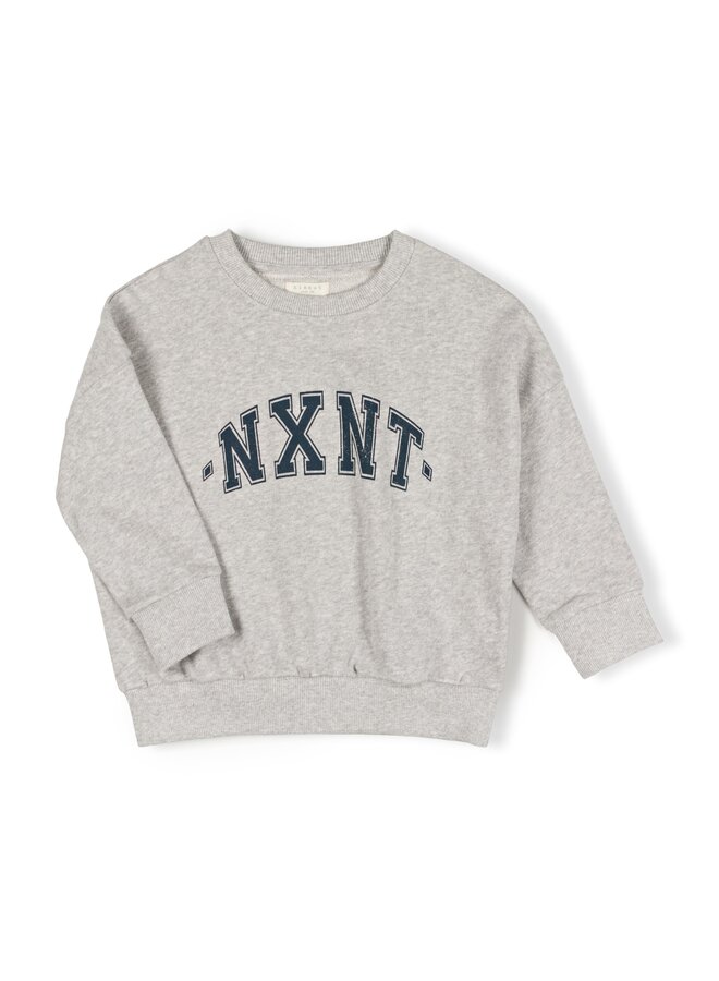 Nixnut | logo sweater | grey