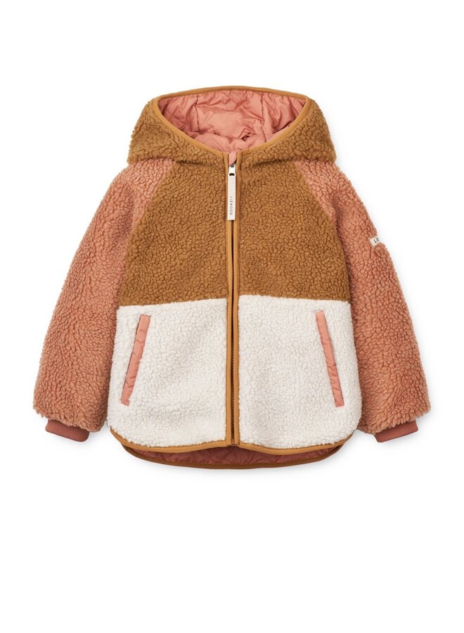 Liewood | jackson reversible jacket | pale tuscany mix