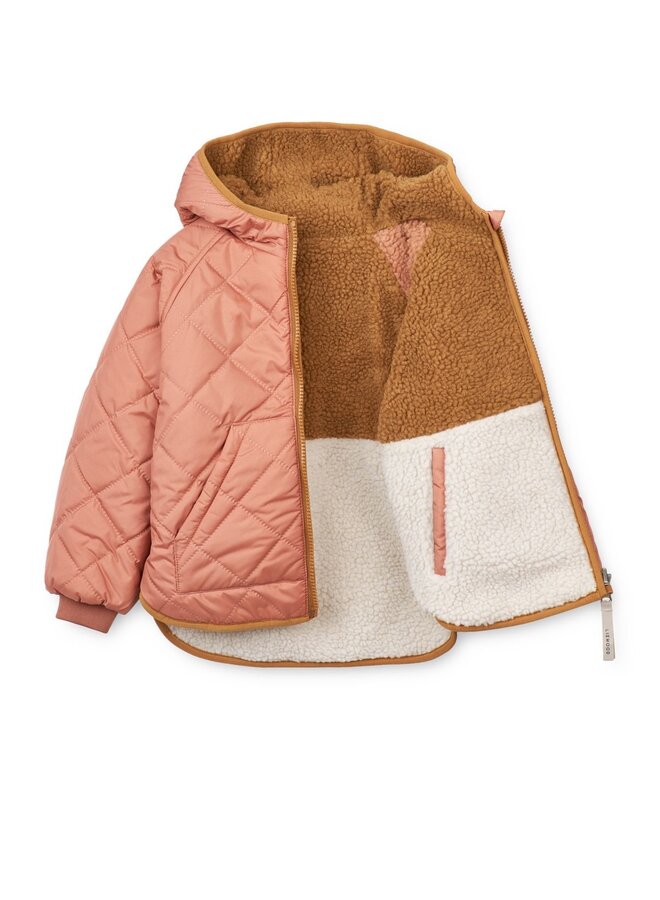 Liewood | jackson reversible jacket | pale tuscany mix
