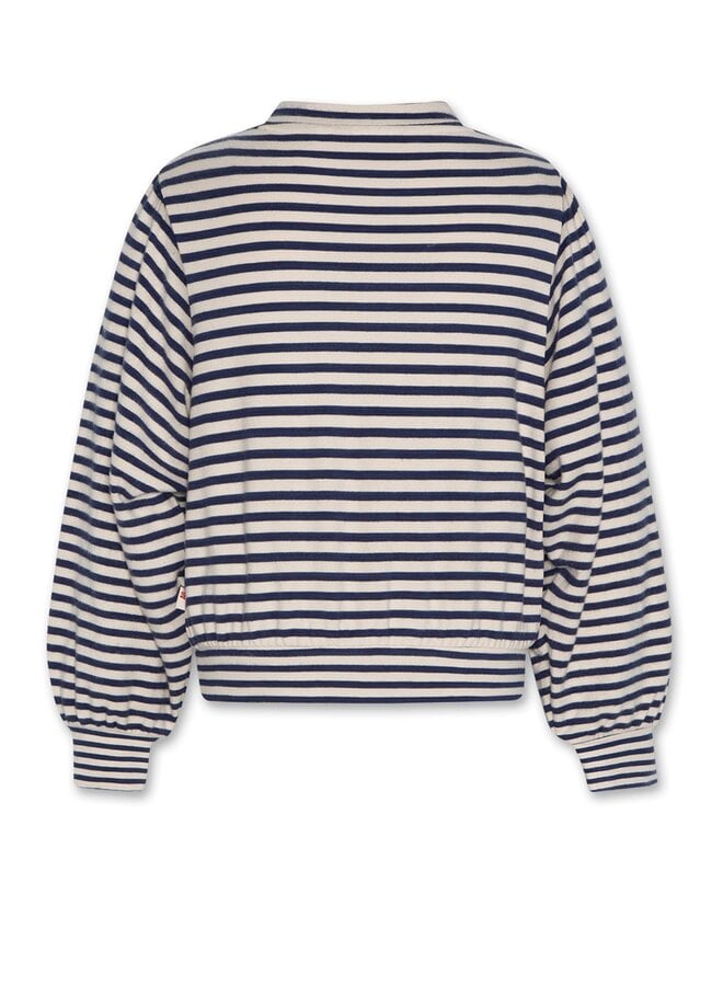 AO76 | sol t-shirt stripe  | indigo