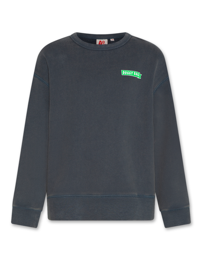 AO76 | oscar sweater doggy  | dark slate