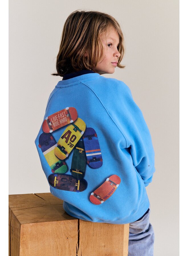 AO76 | moon sweater boards  | sky blue