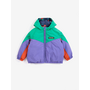 Bobo Choses | stamp bloom all over reversible anorak | navy blue