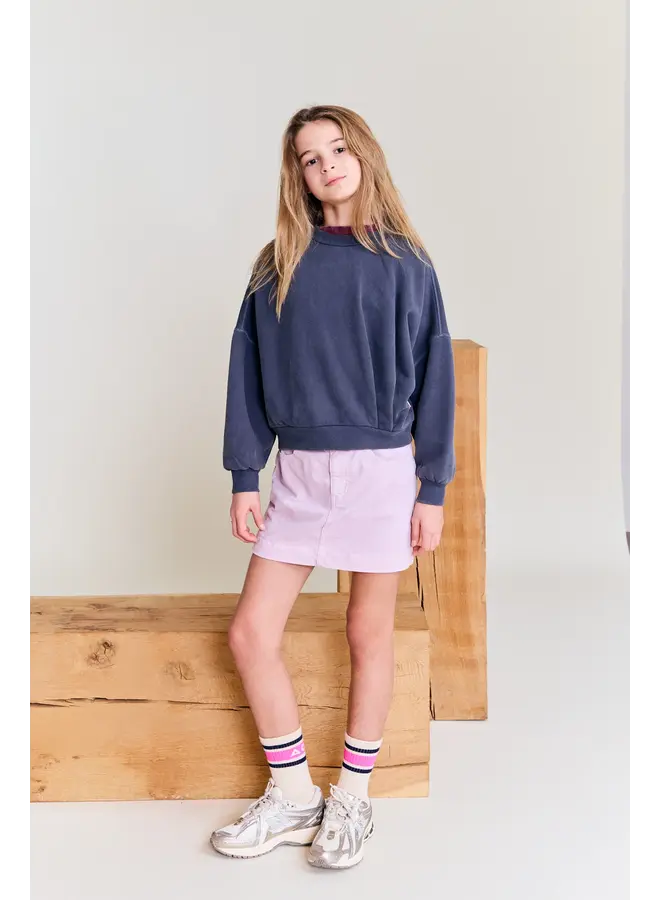 AO76 | lys sweater square cosy  | dark slate