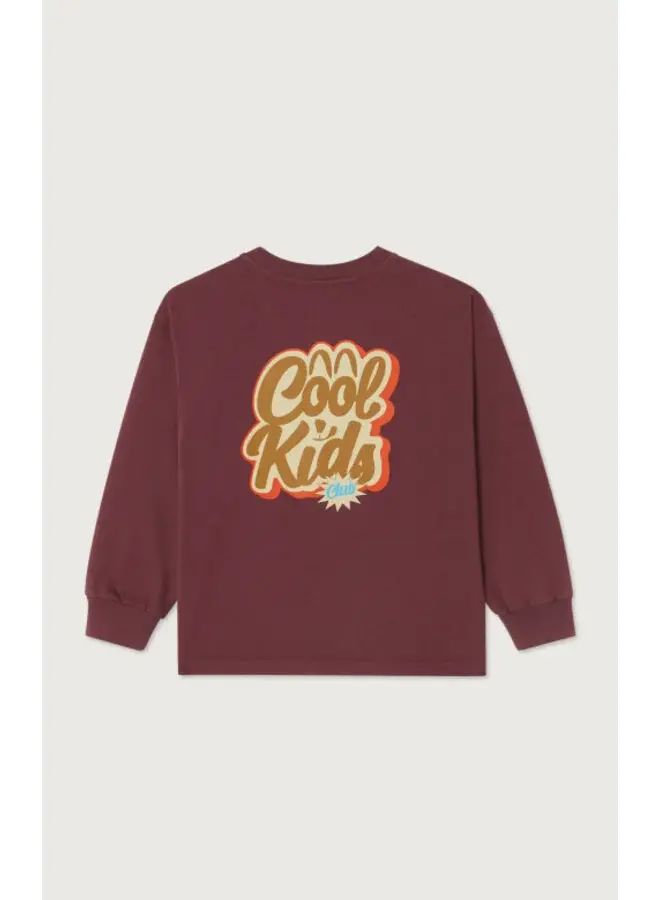 American Vintage | fizvalley longsleeve | aubergine vintage