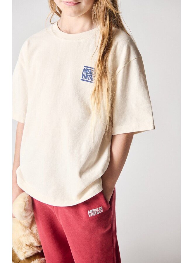 American Vintage | t-shirt ykobow | ecru