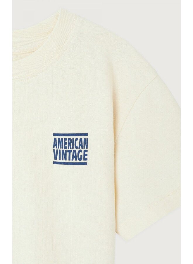 American Vintage | t-shirt ykobow | ecru
