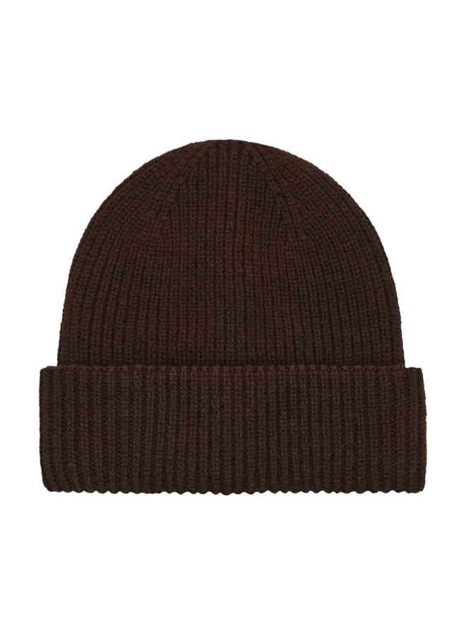 En Fant | beanie w lining & jersey lining | coffee bean