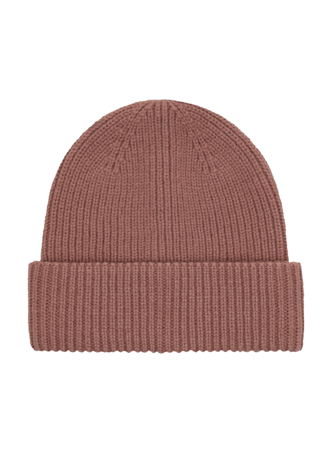 En Fant | beanie w lining & jersey lining | burlwood