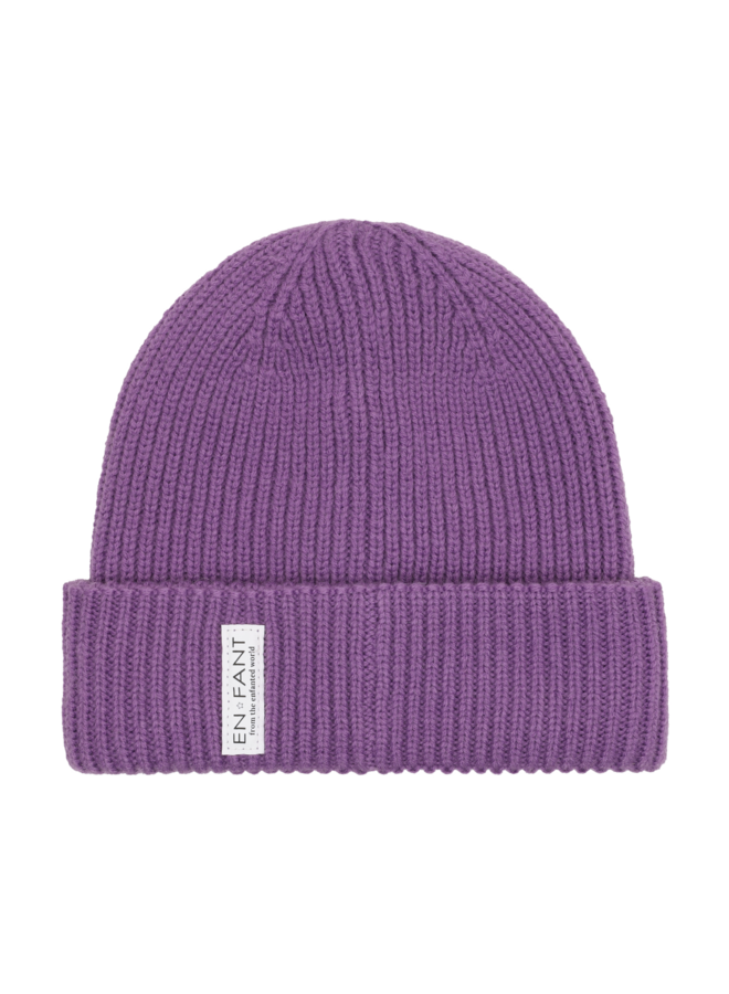 En Fant | beanie w lining & jersey lining | bellflower