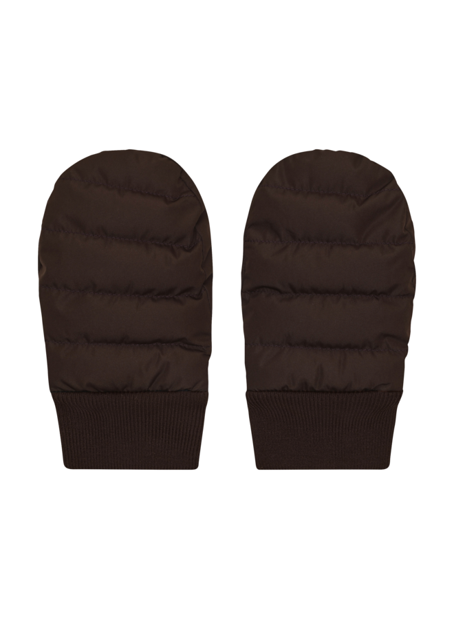 En Fant | mittens waterproof fabric | coffee bean