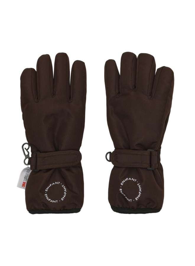 En Fant | gloves waterproof dropliner | coffee bean