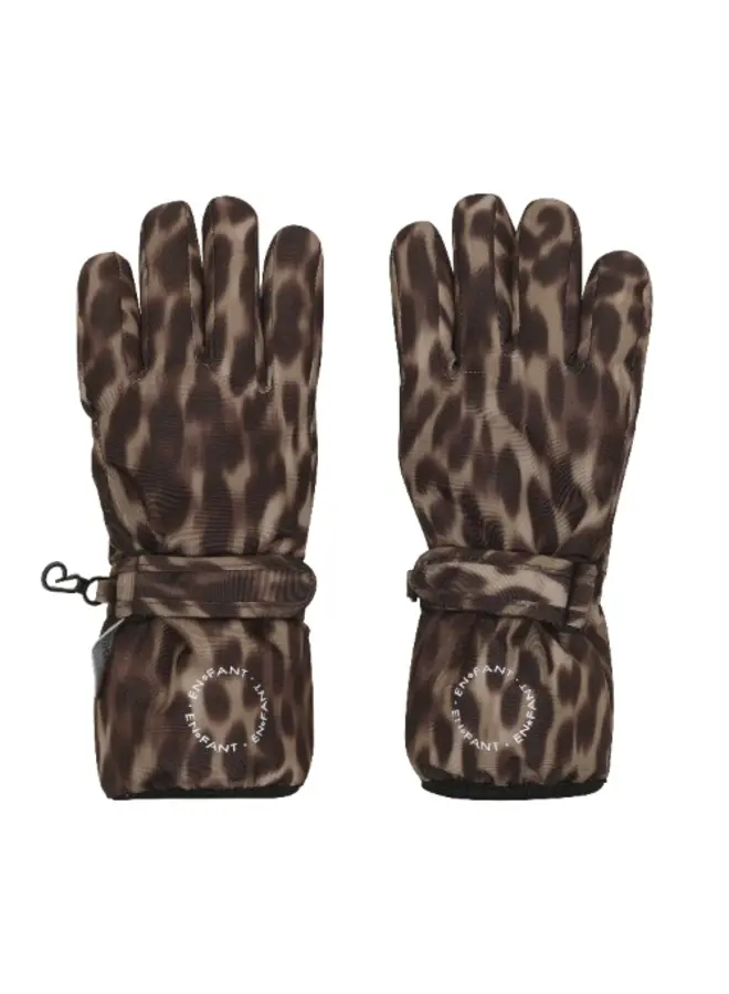 En Fant | gloves waterproof dropliner | pine bark