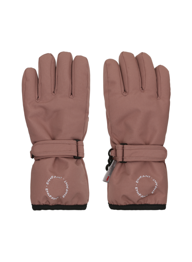 En Fant | gloves waterproof dropliner | burlwood