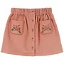 Emile et Ida | jupe poches fleurs brodees | sakura