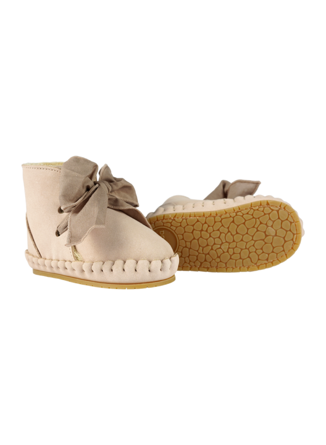 Donsje | pina organza booties | powder nubuck