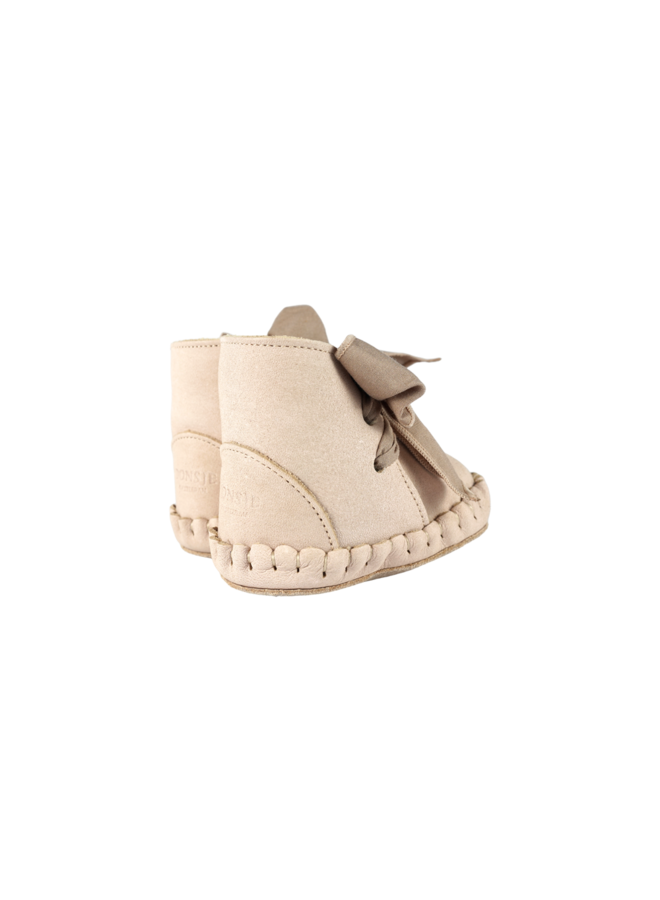 Donsje | pina organza booties | powder nubuck