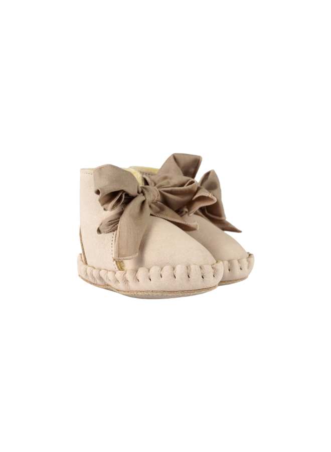 Donsje | pina organza booties | powder nubuck