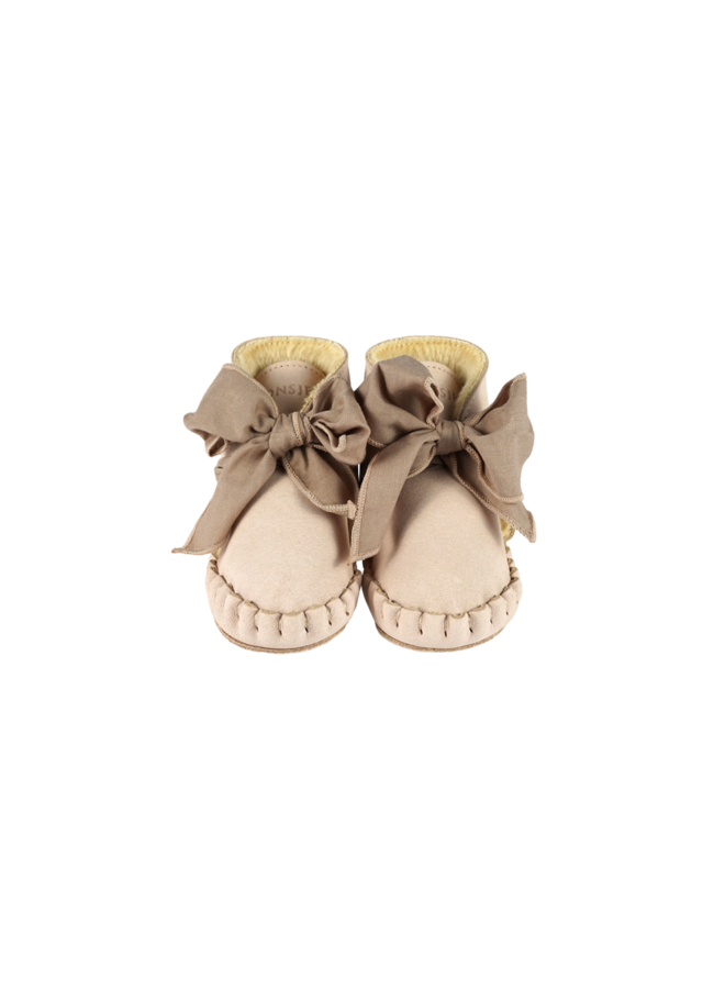 Donsje | pina organza booties | powder nubuck