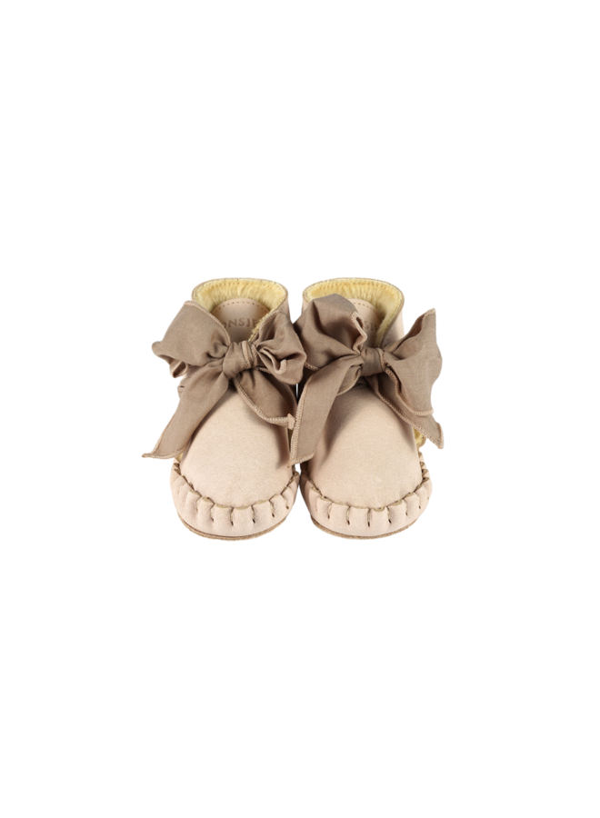 Donsje | pina organza booties | powder nubuck