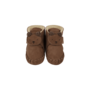 Donsje | pouty booties | fluffy bear | teddy brown suede