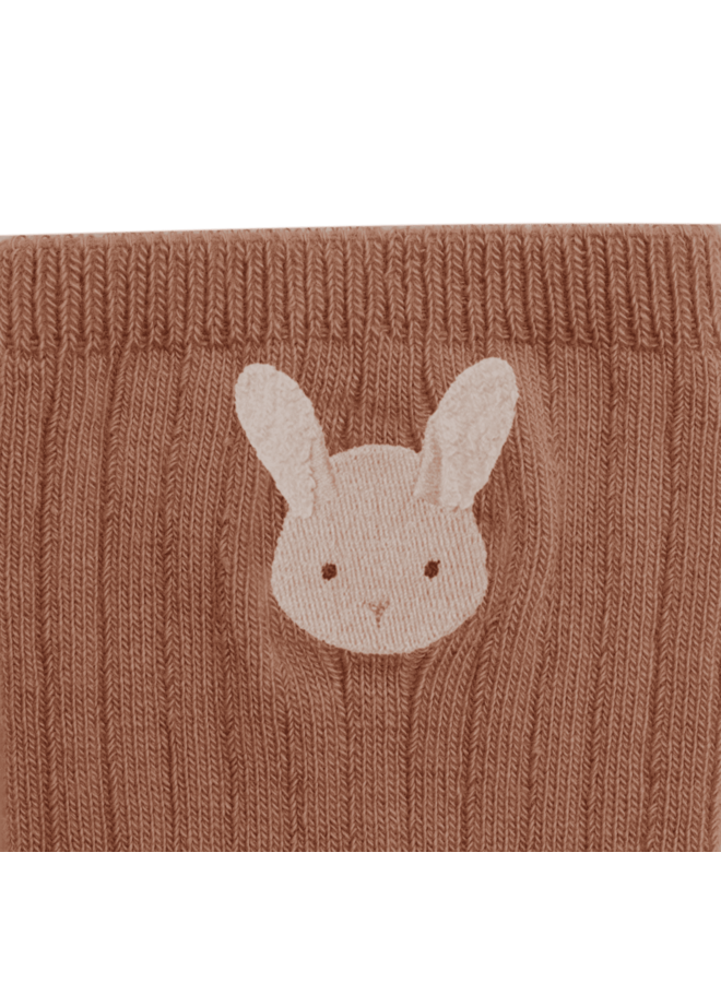 Donsje | bell socks | fluffy bunny | rose dawn