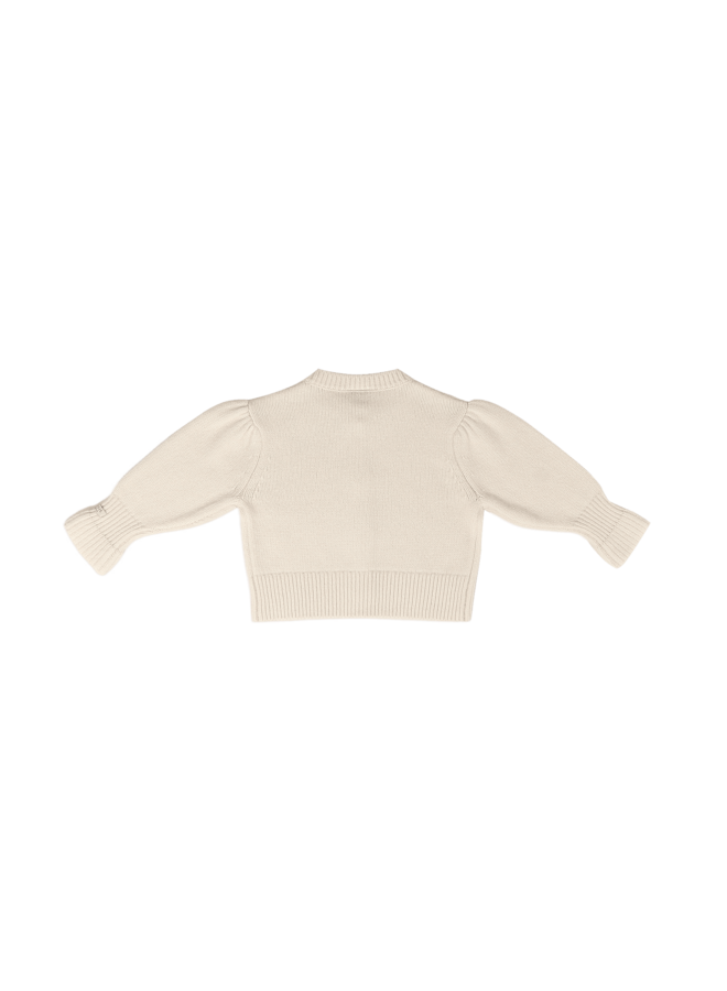 Donsje | dakote cardigan | swan | soft powder