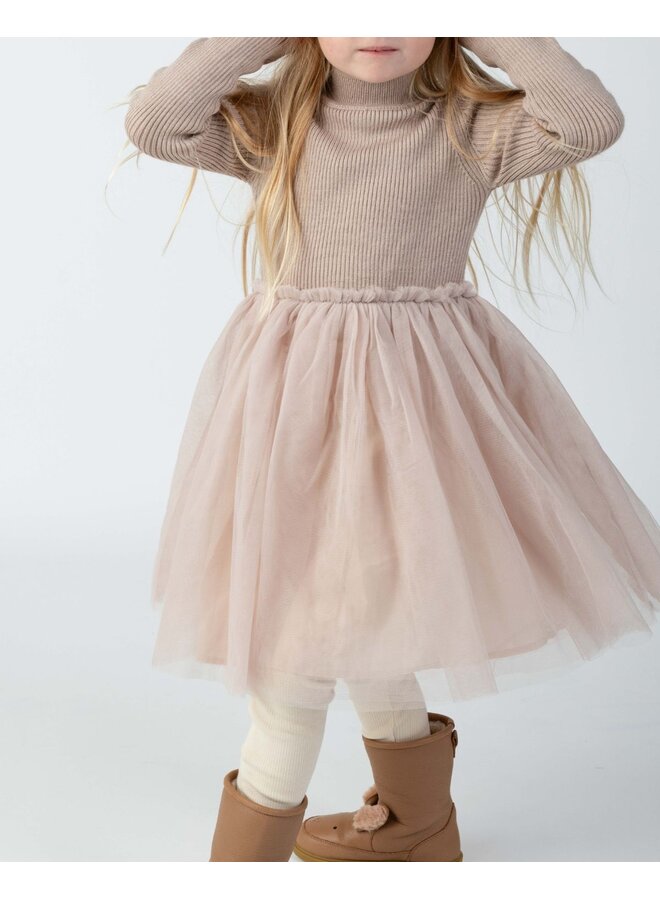 Donsje | lotus dress | rose grey