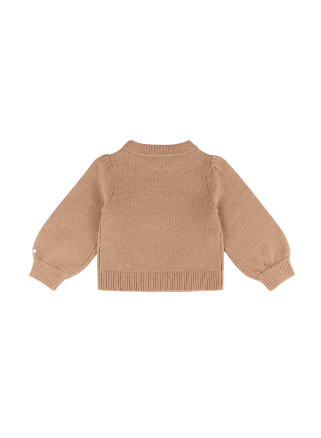 Donsje | denna merino wool sweater | duck | hazelnut