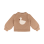 Donsje | denna merino wool sweater | duck | hazelnut